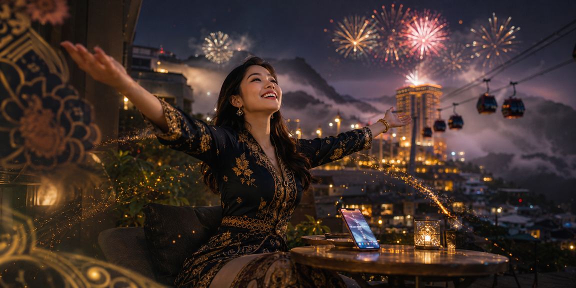 Mobile casino experience at Genting Highlands via the w220 platform